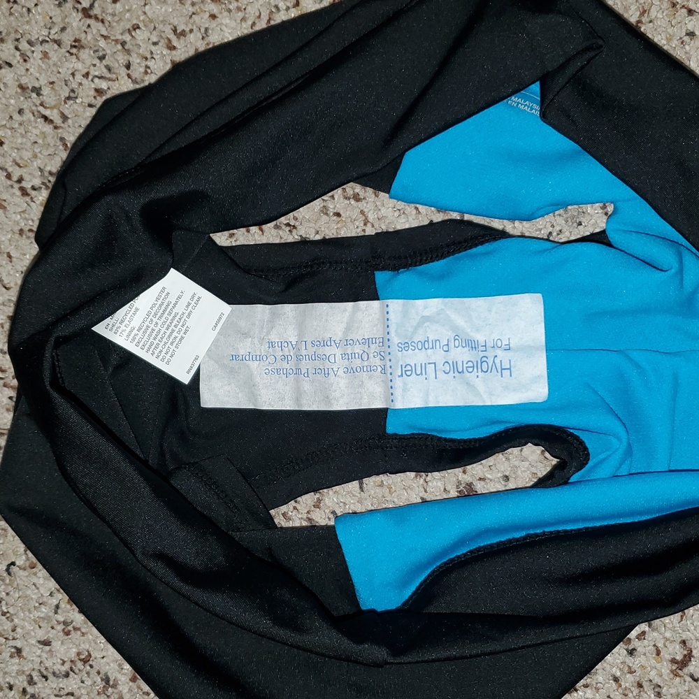 Nike Swimwear Athletic Mesh Racerback  Bralette Layered Tankini 2 piece Swimsuit - Picture 7 of 7